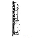 coloriage locomotive de train