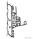 coloriage bateau
