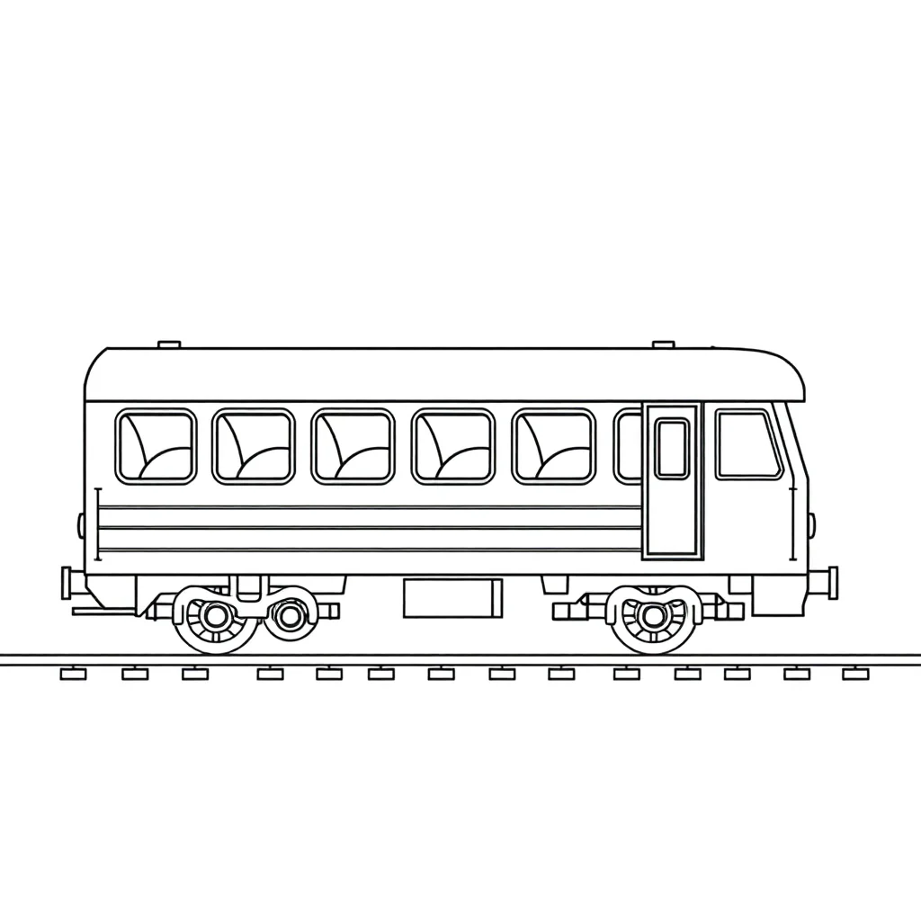 coloriage-wagon Page 10