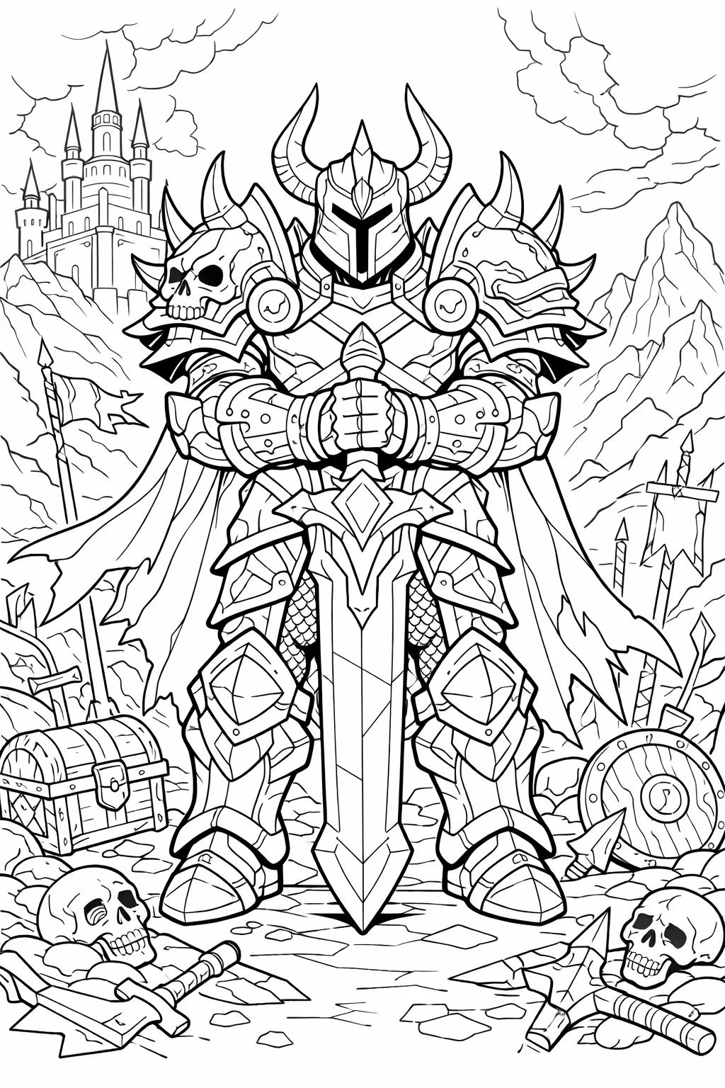 coloriage-warcraft Page 1
