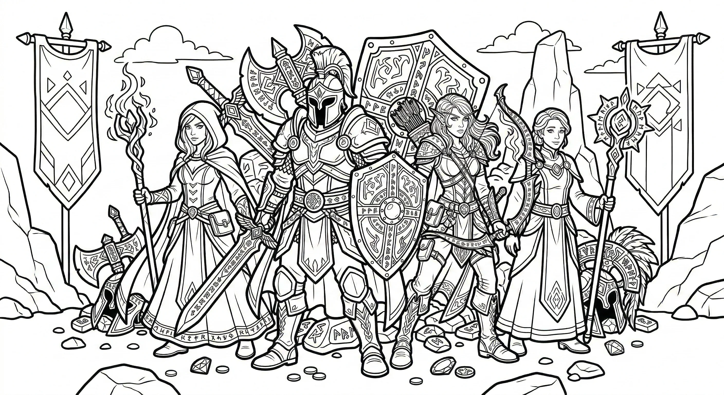 coloriage-warcraft Page 16
