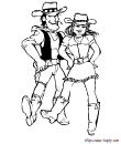 danse de cow boy