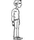 coloriage de grand adolescent