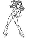 adolescente qui danse