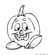 citrouille rigolote halloween