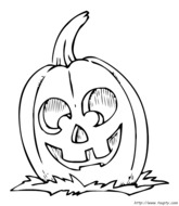 décoration halloween citrouille orange