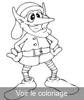 noel clip art a colorier