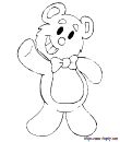 coloriage nounours