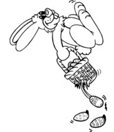 Le lapin perd ses oeufs