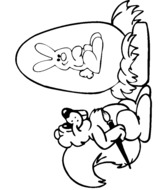 Décoration d'un oeuf de Pâques