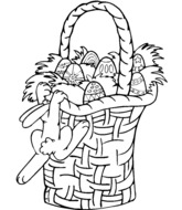 Le lapin et son panier