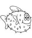 coloriage poisson