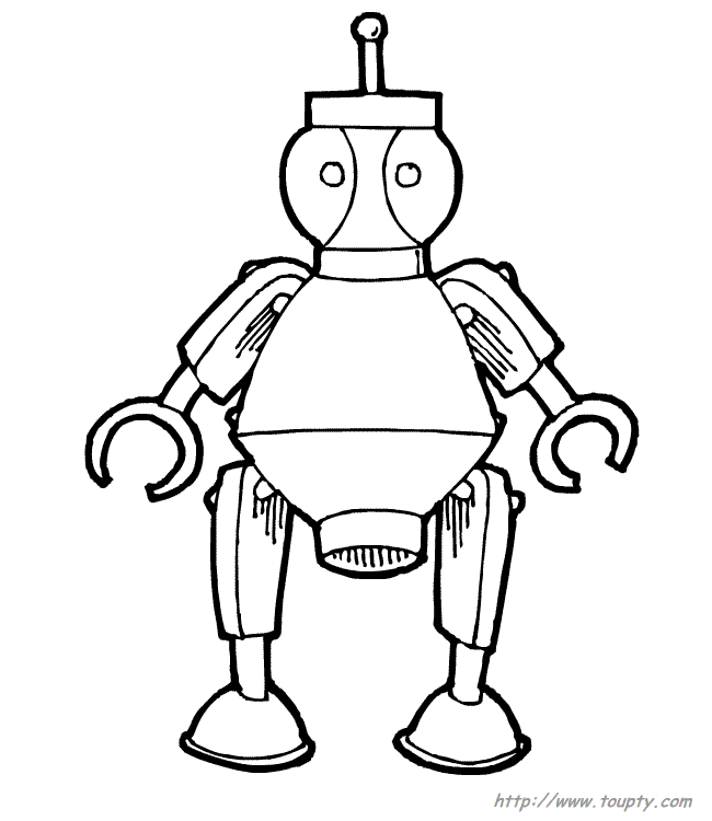 Coloriages de robots à imprimer