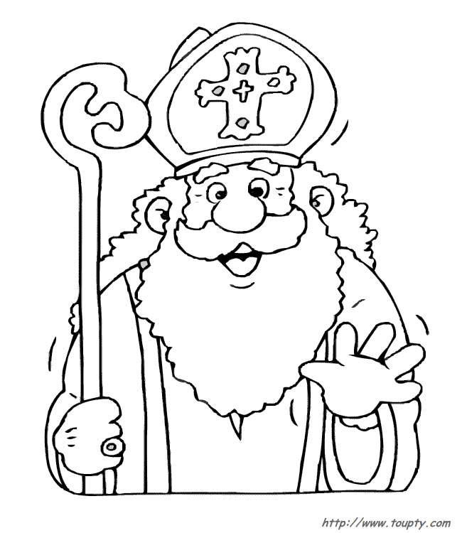 Colorier Saint Nicolas stnicolas num=3