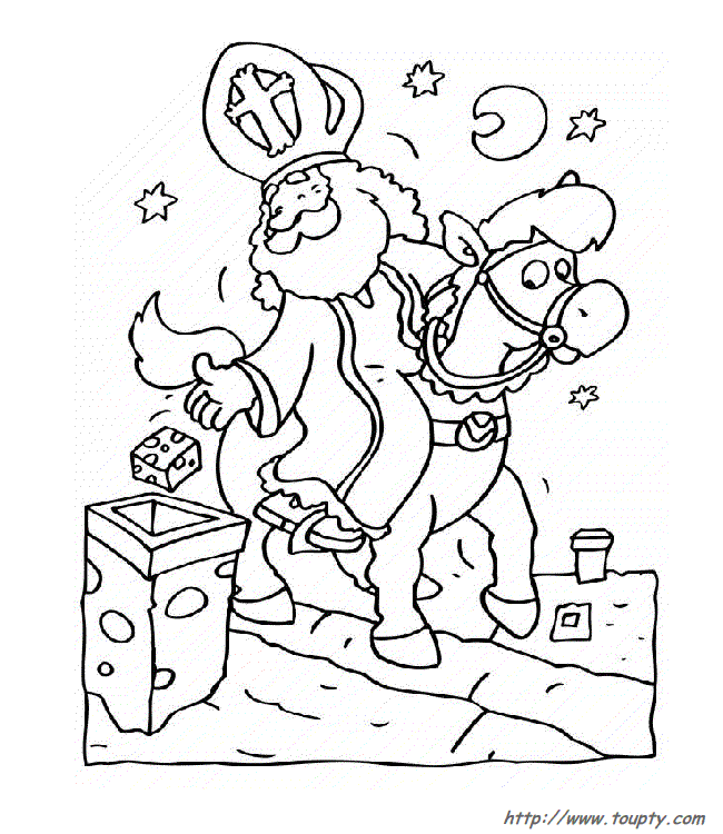 Colorier Saint Nicolas