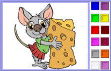 petite souris et son fromage