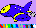 coloriage en ligne 2 avions