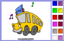 bus jaune américain - school bus