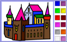 coloriage en ligne 3 forteresse