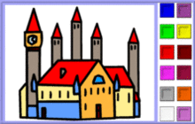 coloriage en ligne 4 forteresse