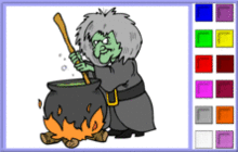 coloriage en ligne 5 halloween