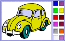 coloriage en ligne 5 voiture