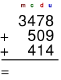 math ce2 - addition avec retenue