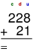 math cp - addition sans retenue