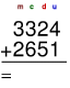 math ce1 - addition sans retenue