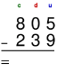 math ce1 - soustraction posée sans et avec retenues