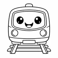 Dessins de métro à imprimer en PDF gratuit pour enfant