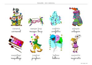 Aperçu de la planche 1 en français : scripte et cursive, couleur