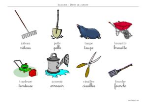 Aperçu de la planche 2 en français : scripte et cursive, couleur