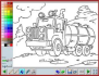 coloriage transport