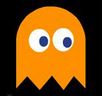 Clyde, le fantôme orange de Pac-Man