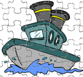 puzzle de bateaux