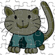  chat - puzzle en ligne 3