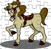 puzzle en ligne de cheval
