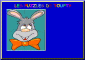 puzzle en ligne : le lapin penseur