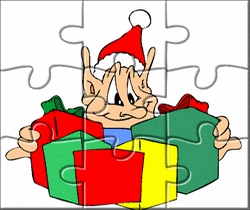 puzzle du lutin de noel