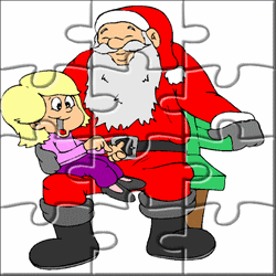 puzzle du pere noel