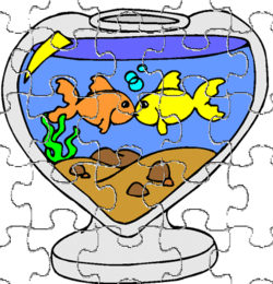poisson aquarium amoureux saint valentin