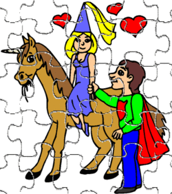 princesse cheval amoureux